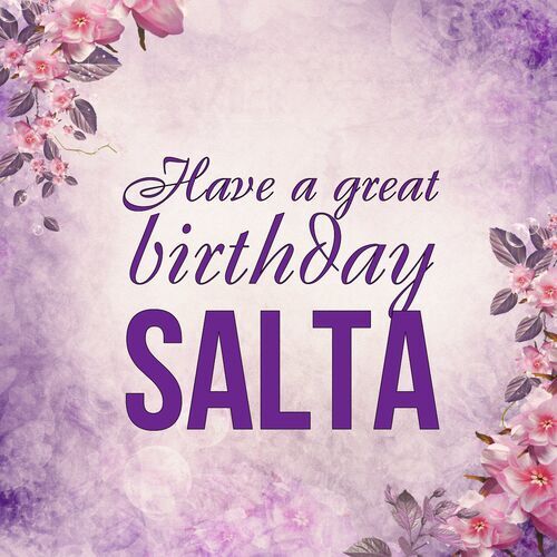 Открытка Salta Have a great birthday