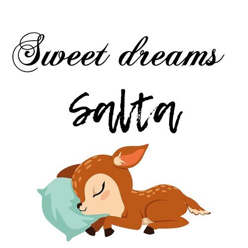 Открытка Salta Sweet dreams