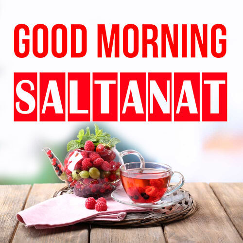 Открытка Saltanat Good morning