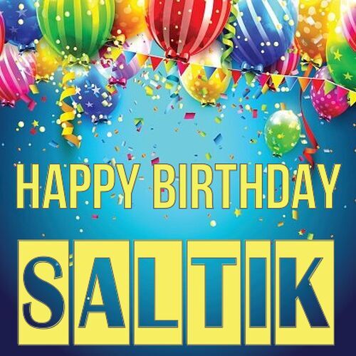 Открытка Saltik Happy birthday