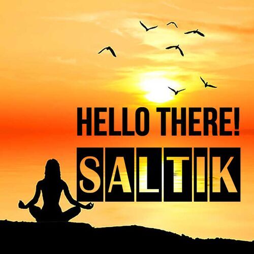 Открытка Saltik Hello there!