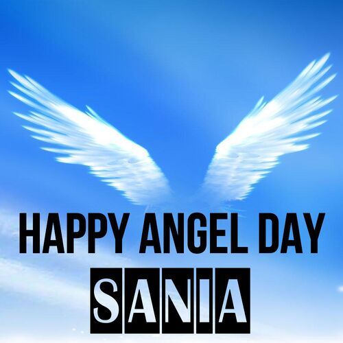 Открытка Sania Happy angel day