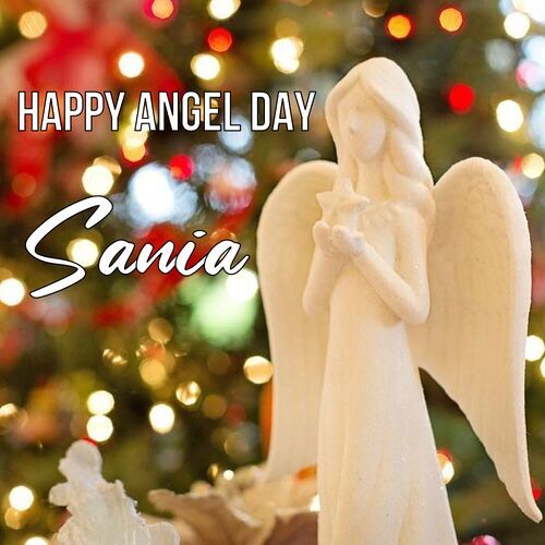 Открытка Sania Happy angel day