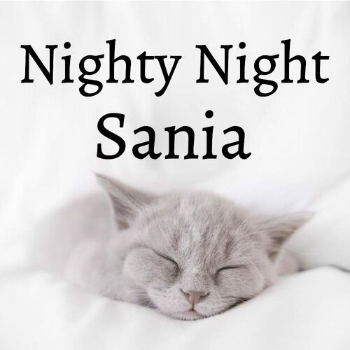 Открытка Sania Nighty Night