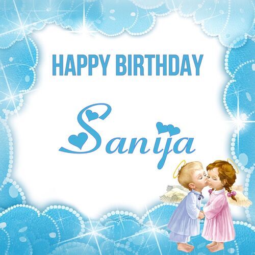 Открытка Sanija Happy birthday