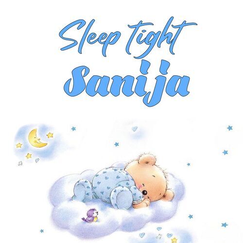 Открытка Sanija Sleep tight