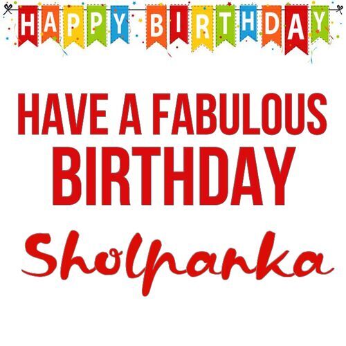 Открытка Sholpanka Have a fabulous birthday