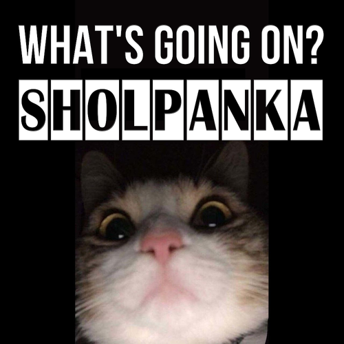 Открытка Sholpanka What