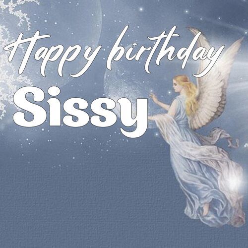 Открытка Sissy Happy birthday