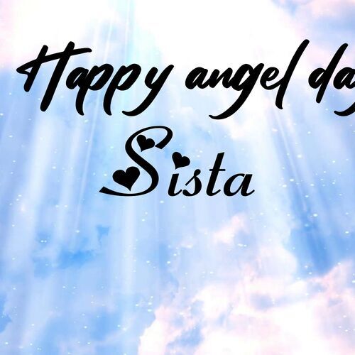 Открытка Sista Happy angel day