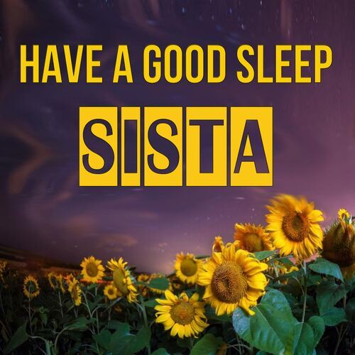 Открытка Sista Have a good sleep