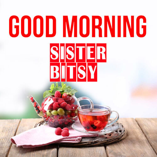 Открытка Sister
Bitsy Good morning