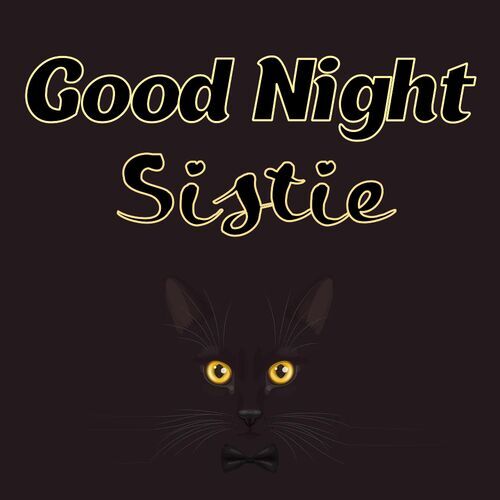 Открытка Sistie Good Night