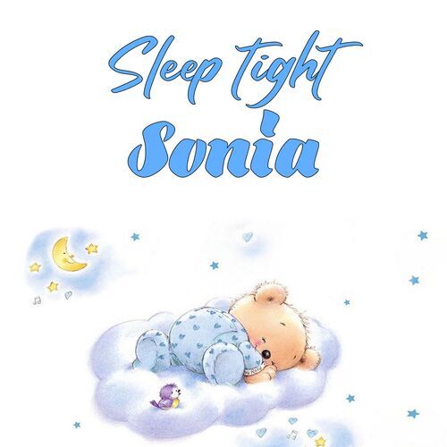 Открытка Sonia Sleep tight