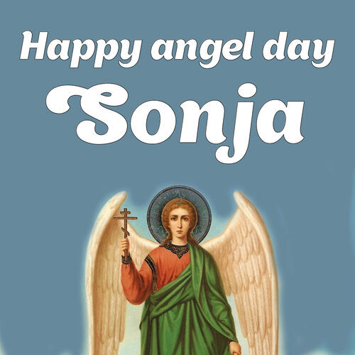 Открытка Sonja Happy angel day