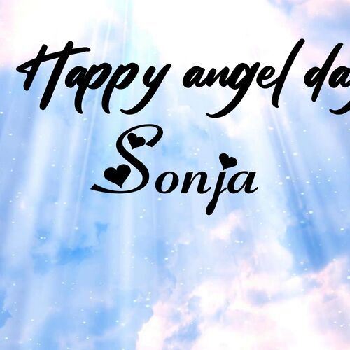 Открытка Sonja Happy angel day