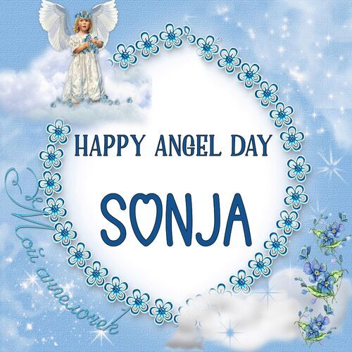 Открытка Sonja Happy angel day