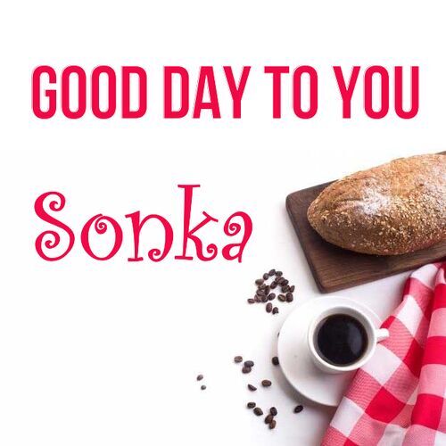 Открытка Sonka Good day to you