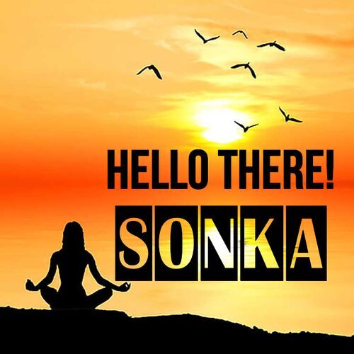 Открытка Sonka Hello there!