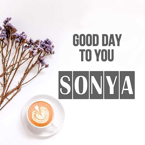 Открытка Sonya Good day to you