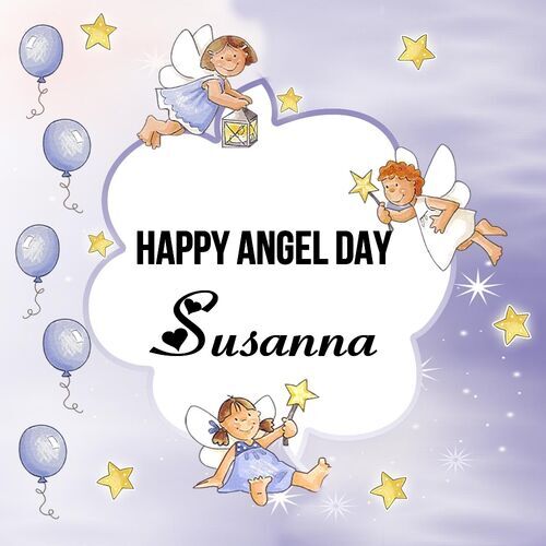 Открытка Susanna Happy angel day