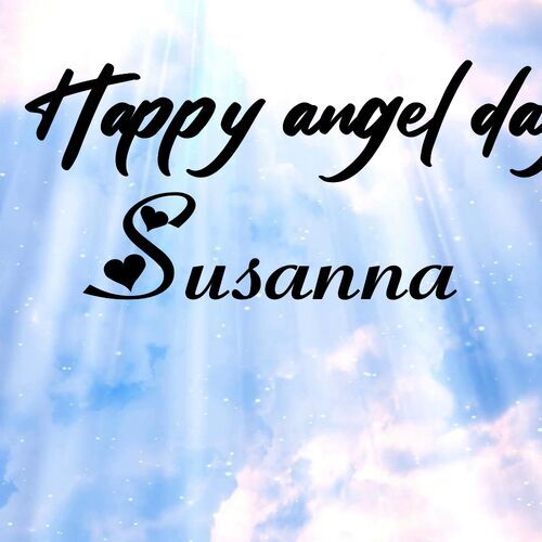 Открытка Susanna Happy angel day