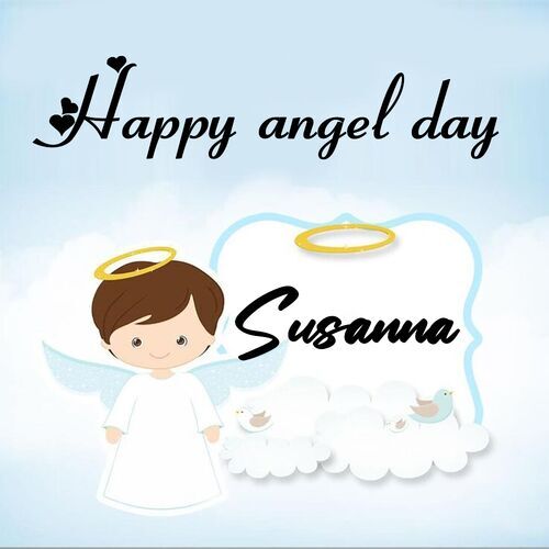 Открытка Susanna Happy angel day