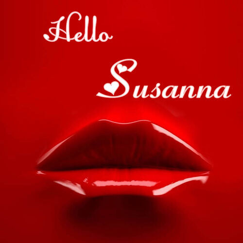 Открытка Susanna Hello