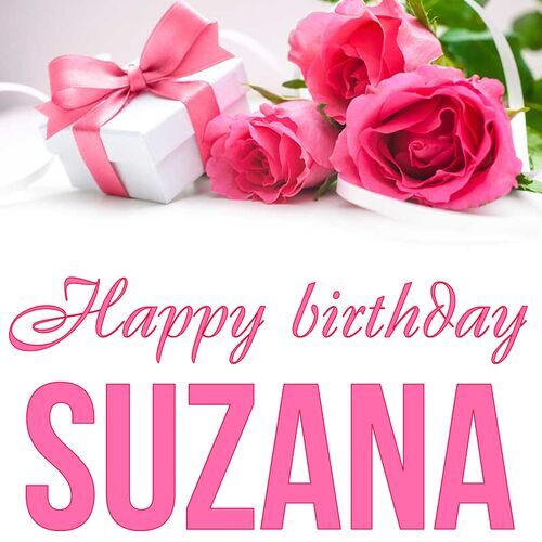 Открытка Suzana Happy birthday