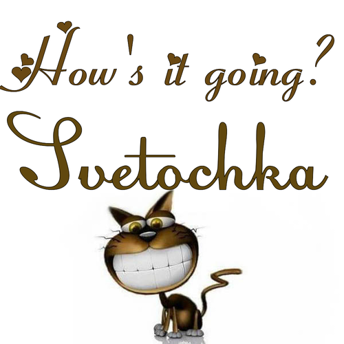 Открытка Svetochka How