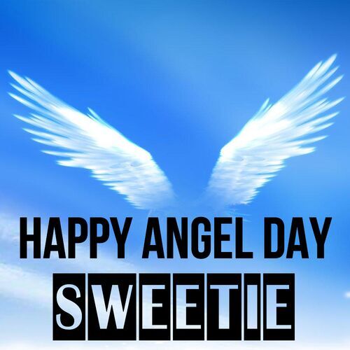 Открытка Sweetie Happy angel day