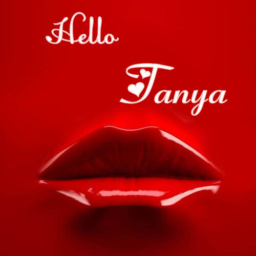 Открытка Tanya Hello