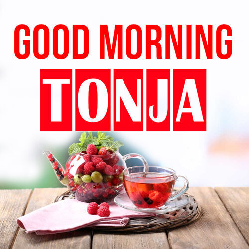 Открытка Tonja Good morning