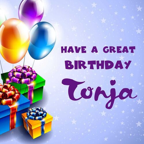 Открытка Tonja Have a great birthday