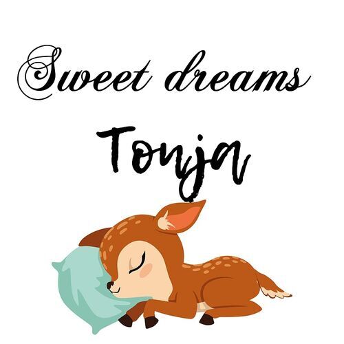 Открытка Tonja Sweet dreams