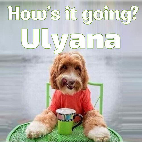 Открытка Ulyana How