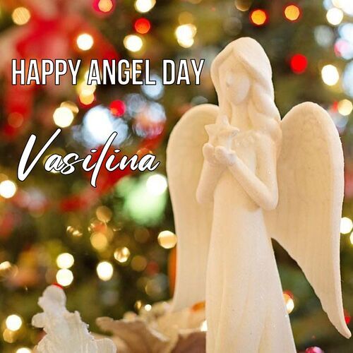 Открытка Vasilina Happy angel day