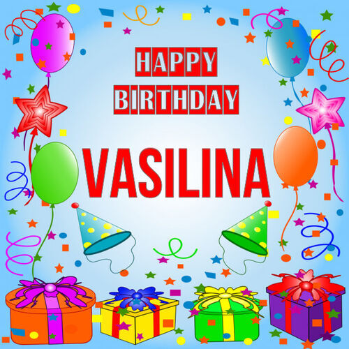 Открытка Vasilina Happy birthday