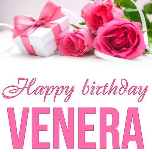 Открытка Venera Happy birthday