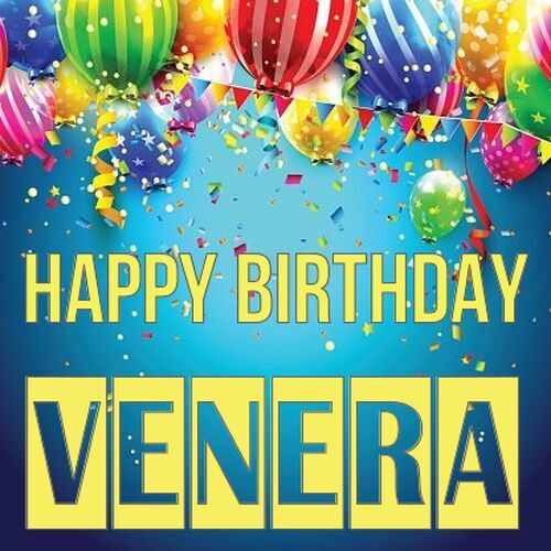 Открытка Venera Happy birthday