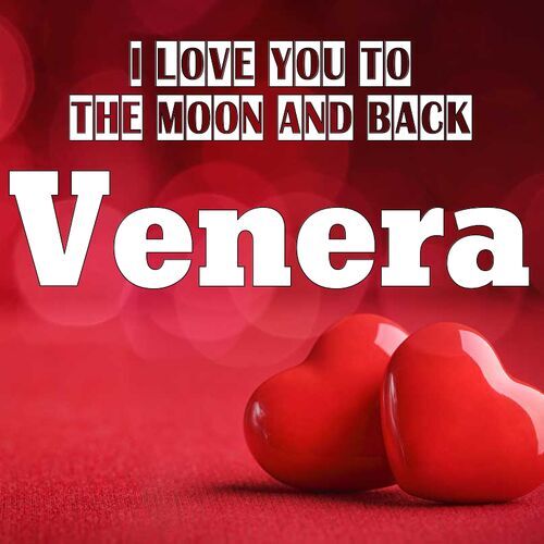 Открытка Venera I love you to the moon and back