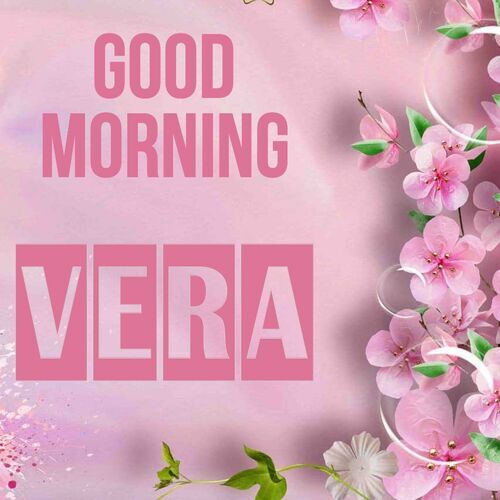 Открытка Vera Good morning