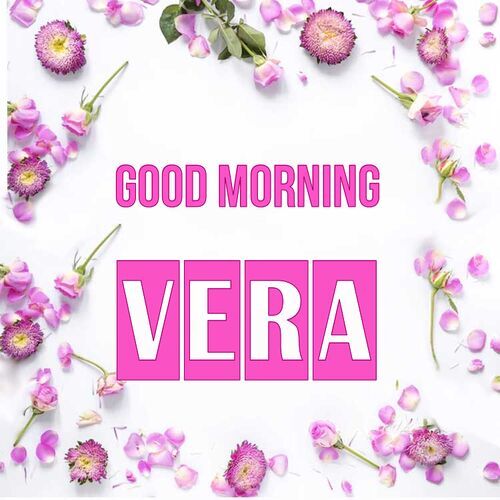 Открытка Vera Good morning