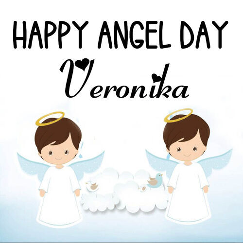 Открытка Veronika Happy angel day