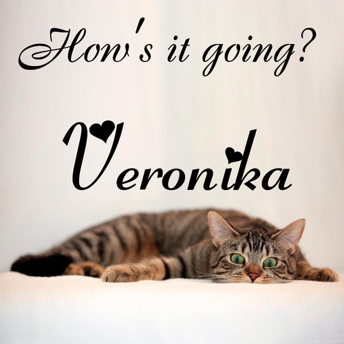 Открытка Veronika How