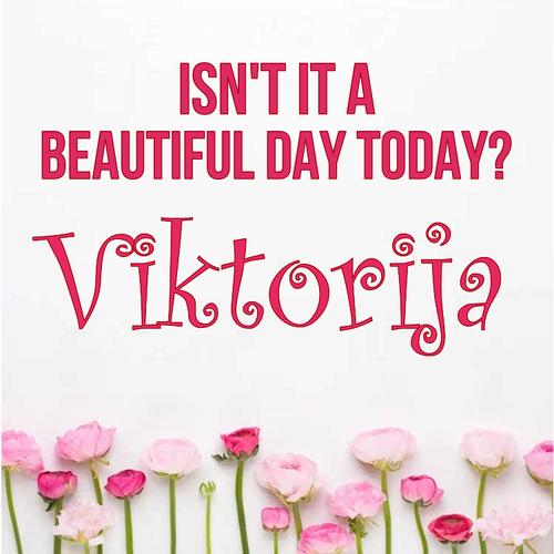 Открытка Viktorija Isn