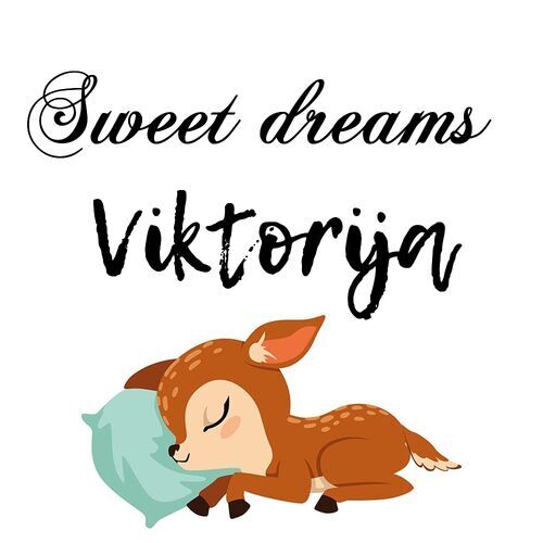 Открытка Viktorija Sweet dreams