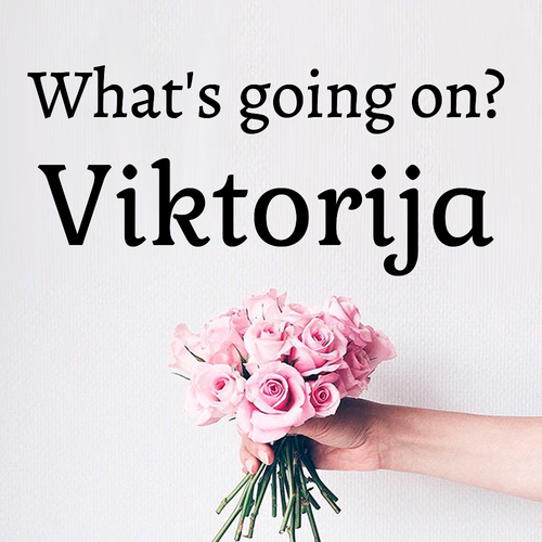 Открытка Viktorija What