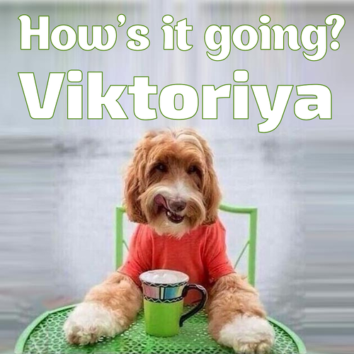 Открытка Viktoriya How