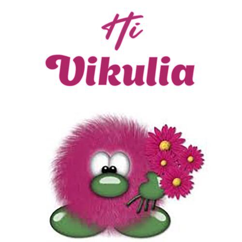 Открытка Vikulia Hi